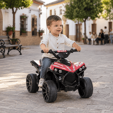 Quad Eléctrico Infantil Racing Rojo 6V Injusa