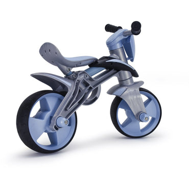 Bicicleta sin Pedales Jumper Azul con Casco