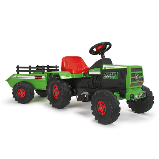 Tractor Eléctrico con Remolque 6V Injusa