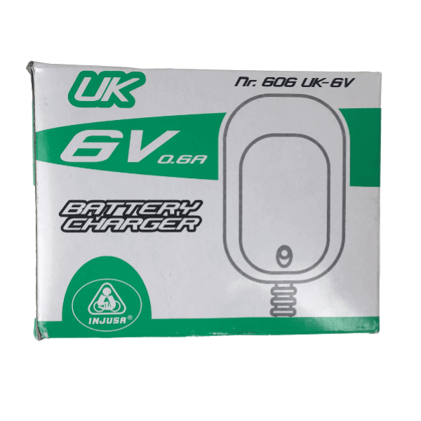 Cargador UK Para Batería 6V Injusa