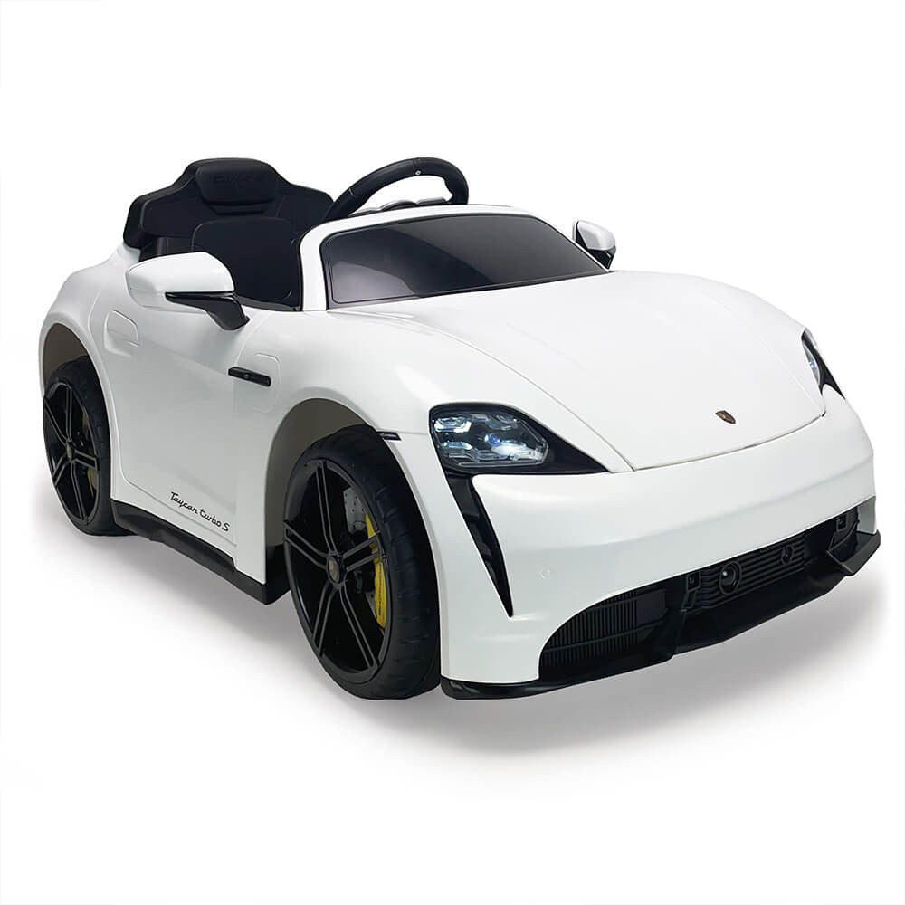 Coche Eléctrico Porsche Taycan 12V Blanco