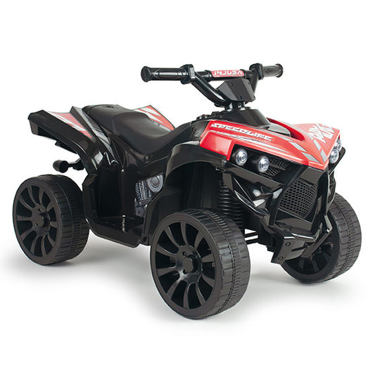 Quad Eléctrico Infantil Racing Rojo 6V Injusa