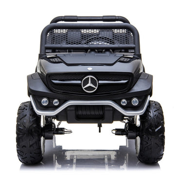 Coche Eléctrico Mercedes Unimog 12V Negro