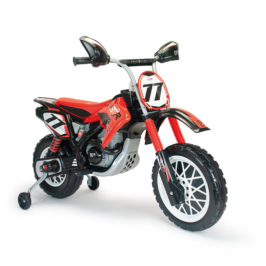 Moto Eléctrica Infantil Cross BTR 12V Injusa
