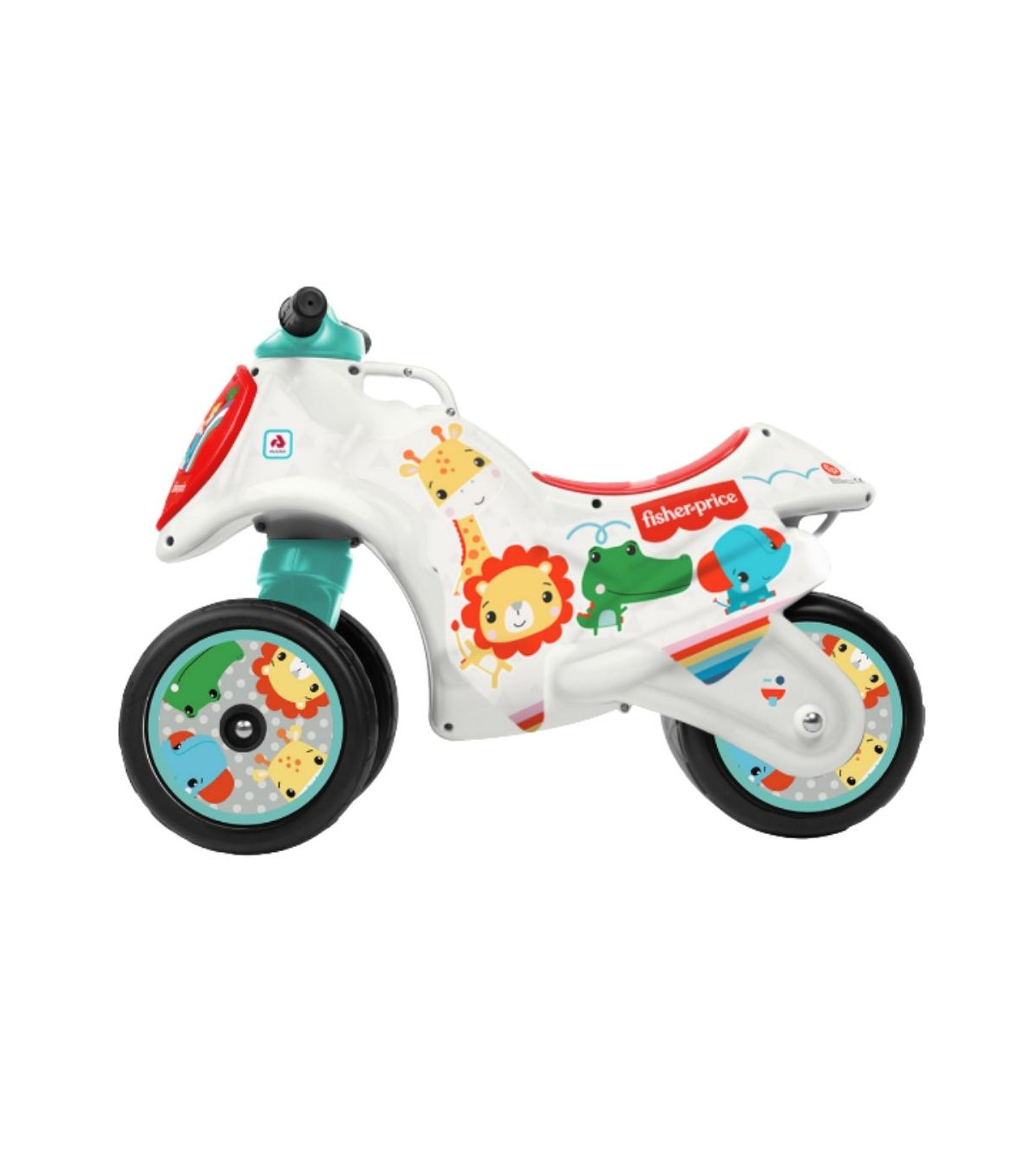 Fisher-Price Ríe y aprende Moto scooter Juguete correpasillos con