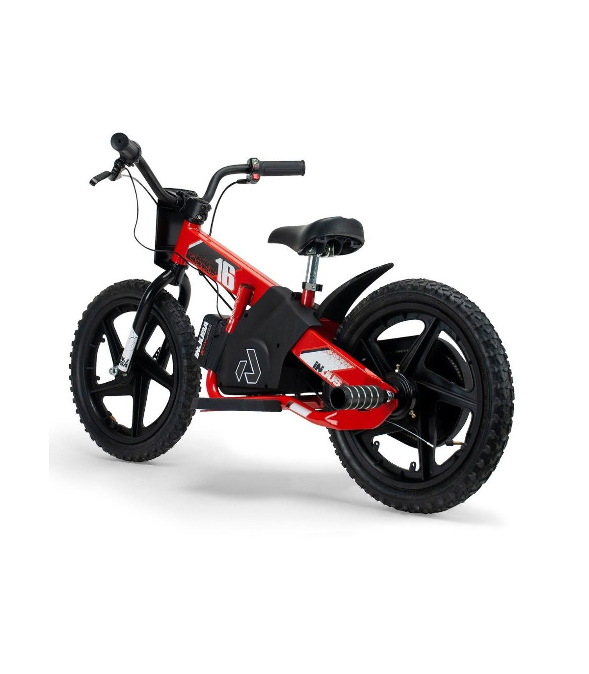 Sans Marque Vélo électrique 12 v rouge pour enfant de 3 à 5 ans à prix pas  cher