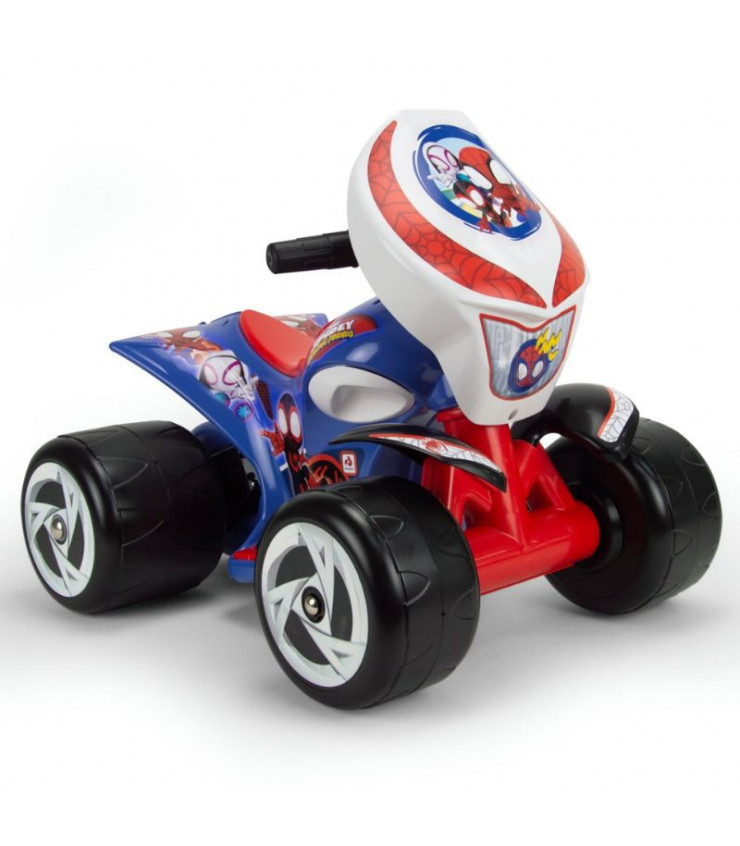 Quad à Batterie pour Enfants Spidey 6V Injusa