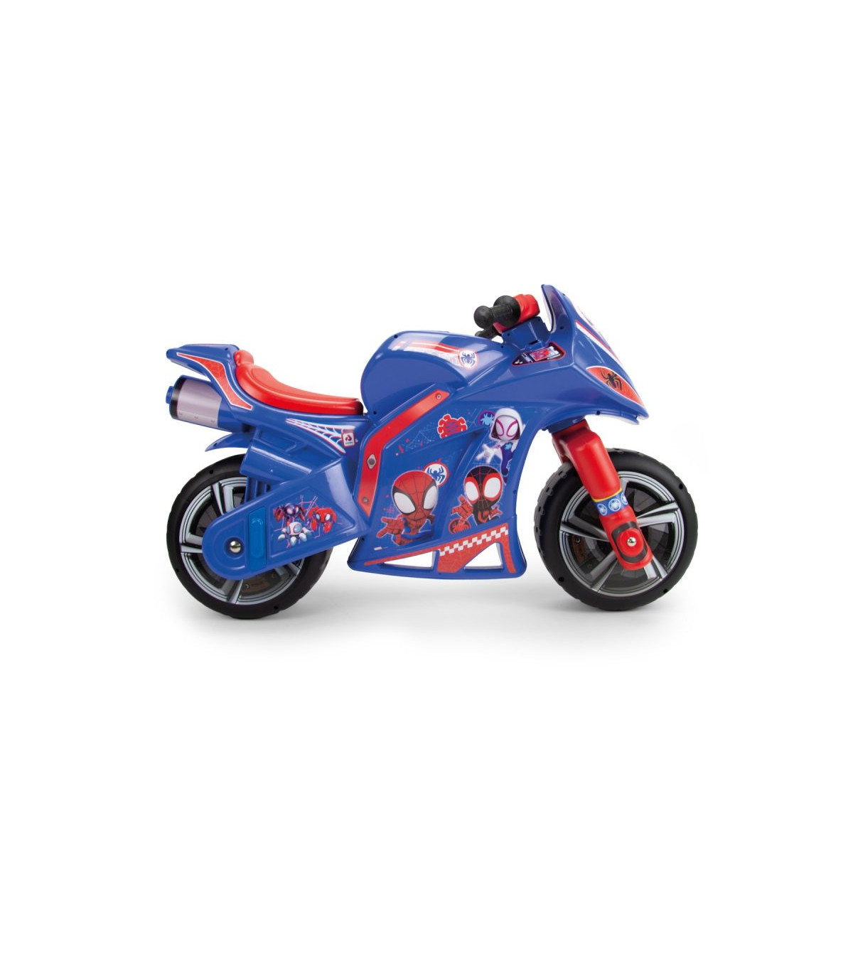 INJUSA - Moto Correpasillos Twin Dessert Spidey, para Niños de 18