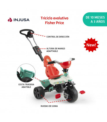 Triciclo Evolutivo Fisher-Price