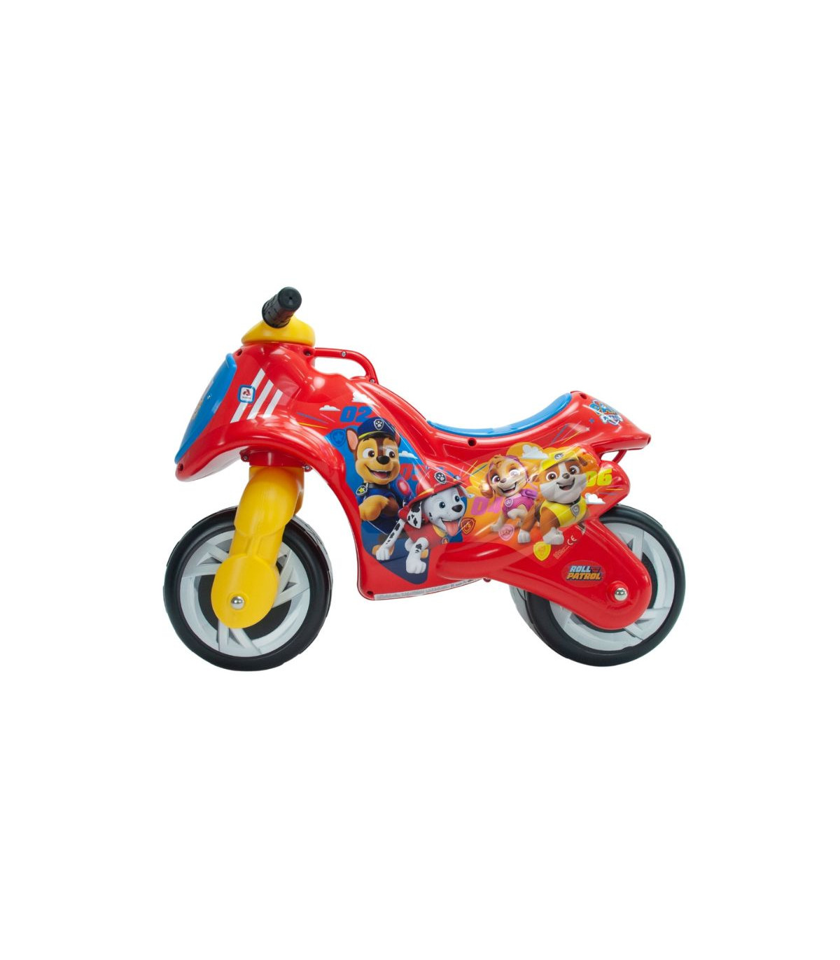 Moto porteur pat patrouille carrefour 2025