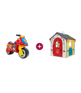 Pack Maison de Jouet School House et Porteur Paw Patrol