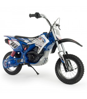 INJUSA - Moto Eléctrica Cross KTM, Batería 12V, para Niños +3 Años, con  Puño Acelerador, Ruedas de Apoyo y Bandas de Goma en Las Ruedas, 6 Km/h,  Color Naranja : .es: Coche