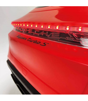 Coche Eléctrico Porsche Taycan 12V Rojo