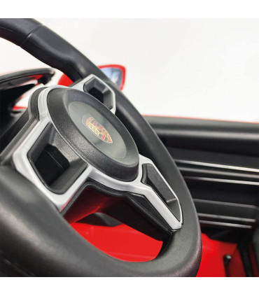 Voiture Électrique Porsche Taycan 12V Rouge