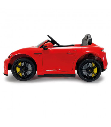 Coche Eléctrico Porsche Taycan 12V Rojo