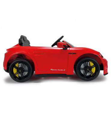 Coche Eléctrico Porsche Taycan 12V Rojo