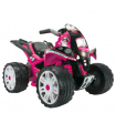 Quad Eléctrico The Beast 12V Rosa