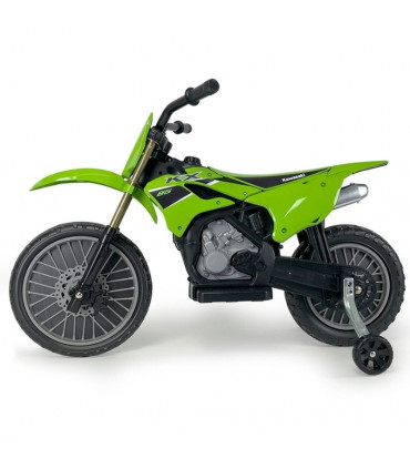 Moto Cross Eléctrica Infantil Kawasaki 6V