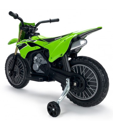 Moto Cross Eléctrica Infantil Kawasaki 6V