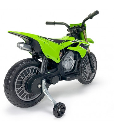 Moto Cross Eléctrica Infantil Kawasaki 6V Injusa