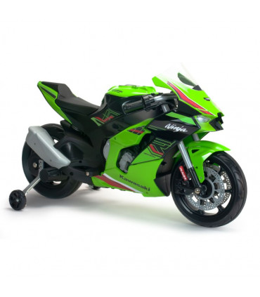 Moto Eléctrica Infantil Kawasaki Ninja 12V Litio