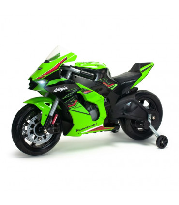 Moto Eléctrica Infantil Kawasaki Ninja 12V Litio
