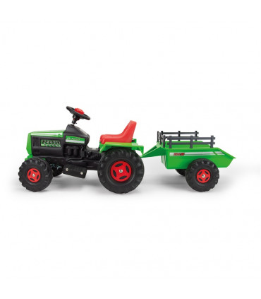 Tractor Eléctrico Infantil con Remolque 6V