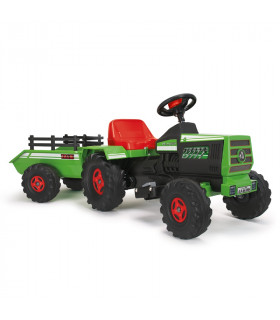 Tractor Eléctrico Infantil con Remolque 6V