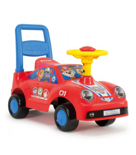 Coche Correpasillos Patrulla Canina Rojo