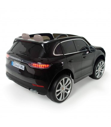 Coche Eléctrico Porsche Cayenne 12V Negro