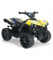 Quad Eléctrico Infantil Racing Amarillo 6V