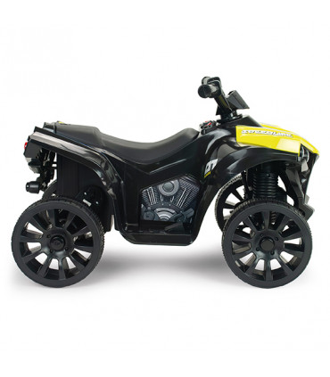 Quad Eléctrico Infantil Racing Amarillo 6V