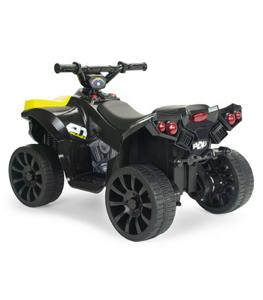 Quad Eléctrico Infantil Racing Amarillo 6V Injusa