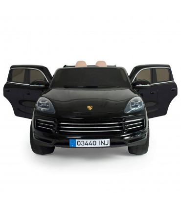 Coche Eléctrico Porsche Cayenne 12V Negro