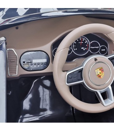 Coche Eléctrico Porsche Cayenne 12V Negro