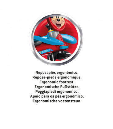 Evolutionäres Dreirad Mickey Mouse