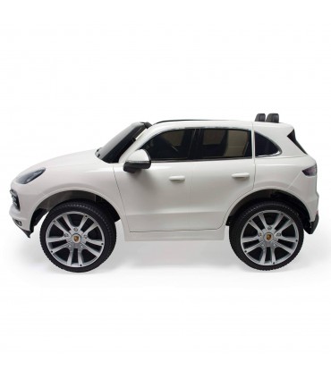 Voiture Électrique Porsche Cayenne 12V Blanche