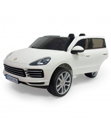 Porsche Cayenne 12V Elektroauto Weiß