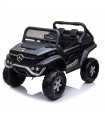 Auto elettrica per bambini Mercedes Unimog 12V Nero