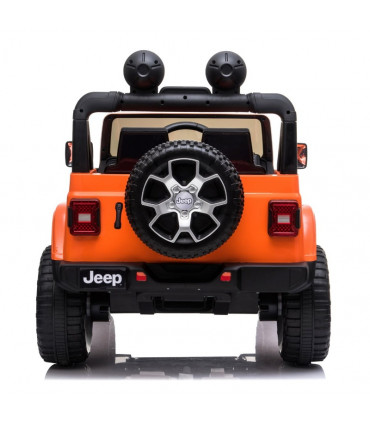Elektrisches Kinderauto Jeep Rubicon 12V Orange