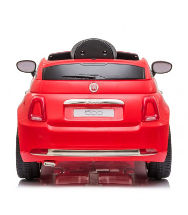 Coche Eléctrico Fiat 500 12V Rojo