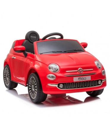 Auto Elettrica Fiat 500 12V Rosso