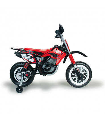 Moto Eléctrica Infantil Cross BTR 12V Injusa