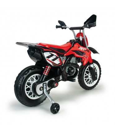 Moto Eléctrica Infantil Cross BTR 12V Injusa
