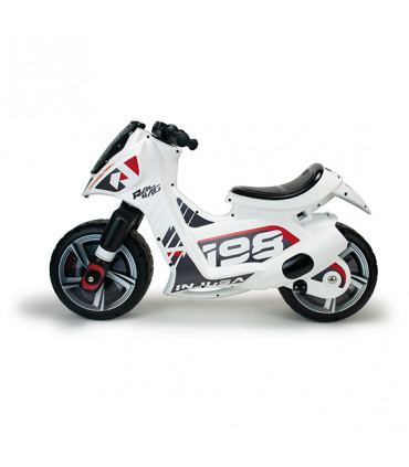 Dragon White Scooter Ride-On Motorcycle