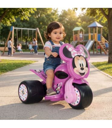 Trimoto Samurai Minnie Mouse 6V Rosa