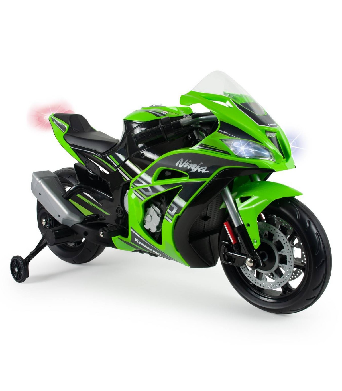 Inspeccionar estrategia derivación Moto Ninja Kawasaki ZX10 12V | Vehículos Eléctricos de Juguete | Injusa ®