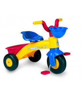 Vélo Tricycle Pour Enfant 2-6 ans Grand Modèle - Conception Tendance Rouge  et Noir MDD00182 - Sodishop