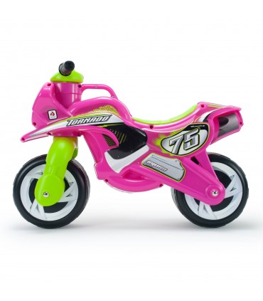 Tundra Tornado Ride-On Motorbike in Pink