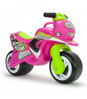 Moto Correpasillos Tundra Tornado Rosa Injusa